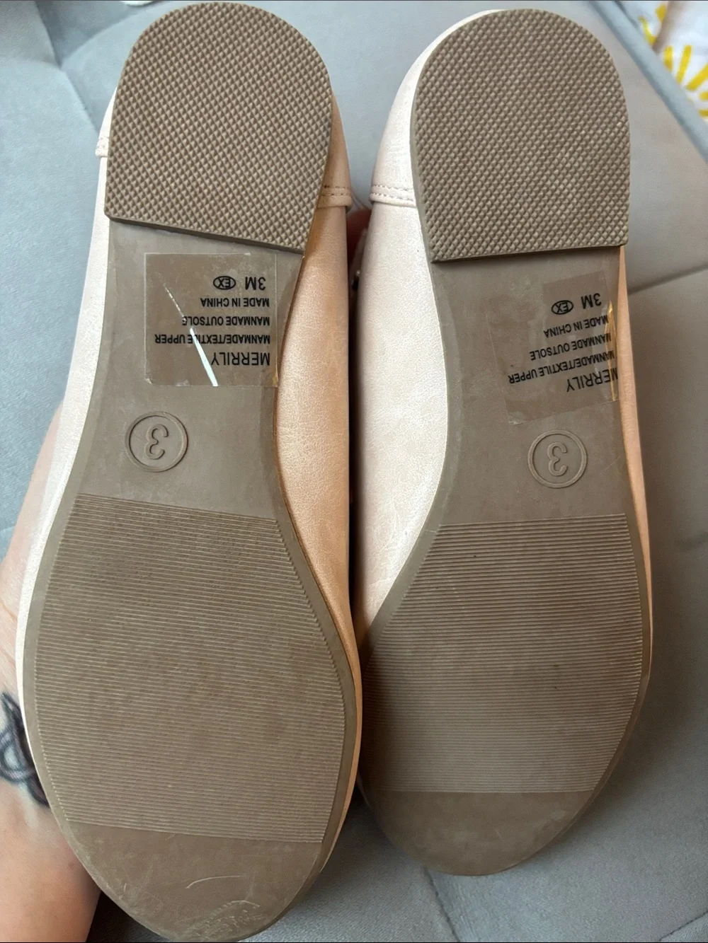Nwot! Jellypop Youth Girls Merrily Ankle Strap Flats (sz3)